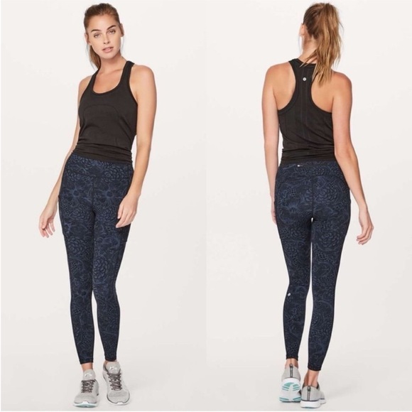 Lululemon Speed Up Tight Full-On Luxtreme 28"
Nouveau Mach Blue Black Pockets - Picture 2 of 15